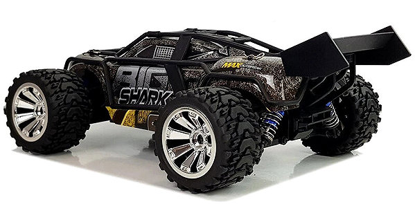 RC Car LEAN Toys 9035 Remote Control R/C Car 1:18 MaxRacing 35 km/h, Brown .