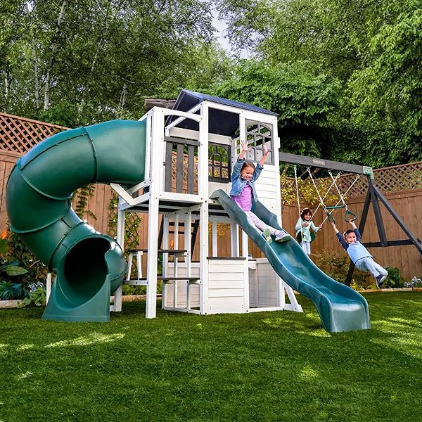 KidKraft Wrangler playset with slide.