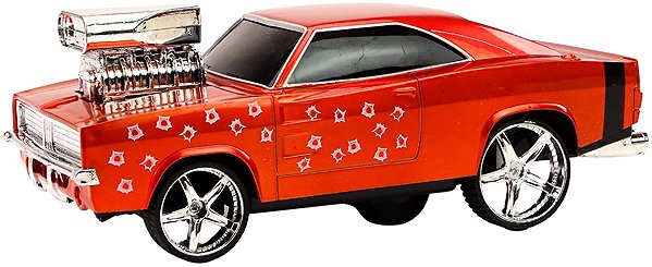 RC Car LEAN Toys 18565 RC Car 1:18 Drift 360 with Lights and Sounds, Red.