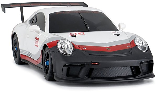 Rastar 20602 Remote Control Car R/C Porsche 911 GT3 1:18, White.