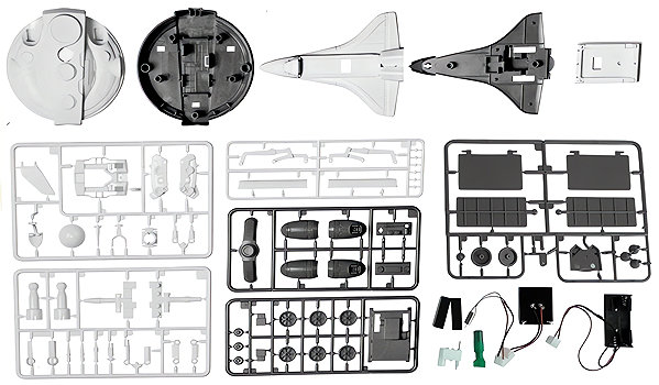 Building Set LEAN Toys 3717 Creative Space Solar Builder 3in1, DIY ...