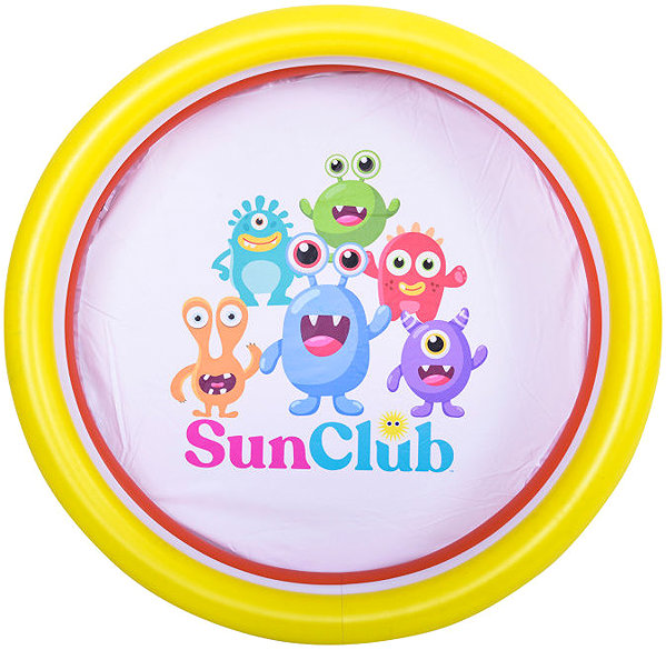 SunClub 51137 children's inflatable pool 88.5L, monster.