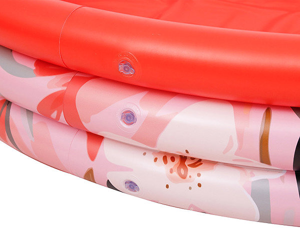 SunClub 51465 Inflatable pool 280L, tropical pattern, red.