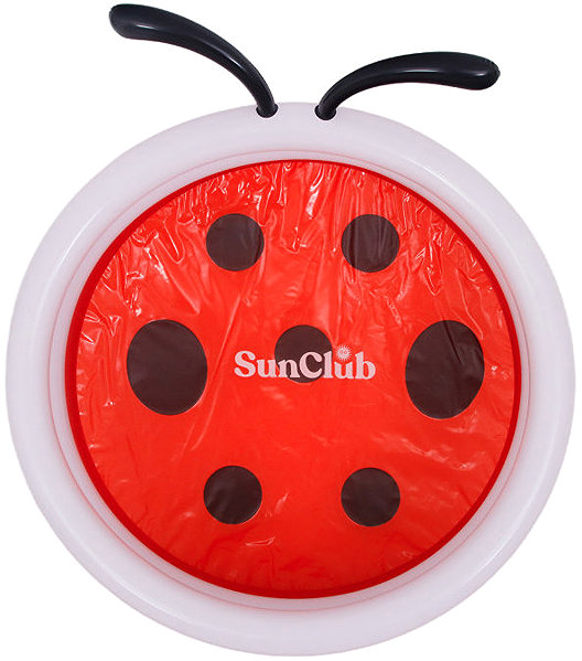 SunClub 51461 213L Inflatable Pool, Ladybird children's pool.