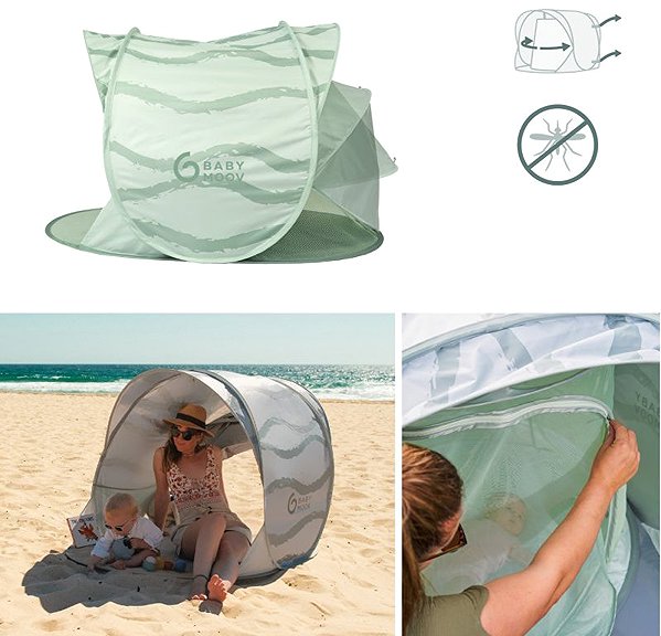 Tent for Children Babymoov Moov & Protect Green Lagoon ...