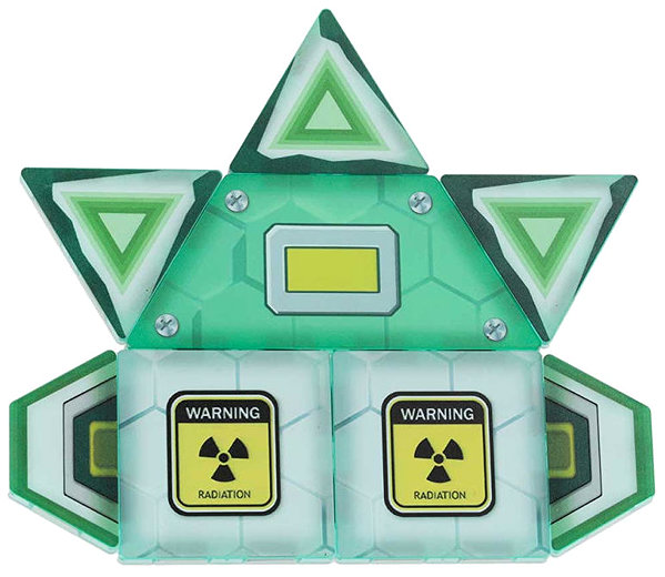 Building Set KIK KX2882 Magnetic construction kit space - space station, 108 parts ...