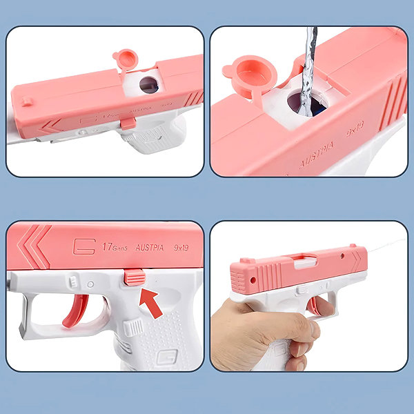 Toybit Water Pistol Mini pink 13cm.
