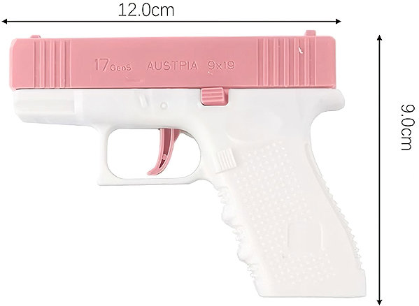Toybit Water Pistol Mini pink 13cm.