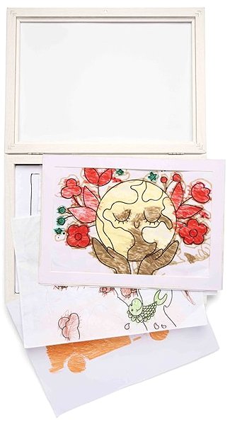 Photo Frame Happy Hands Wooden Frame for Drawings ...