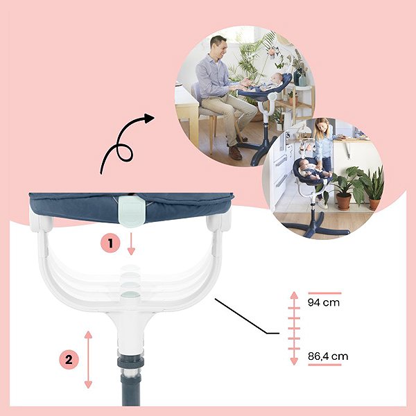 Baby Rocker Babymoov Swoon Air Bouncer ...