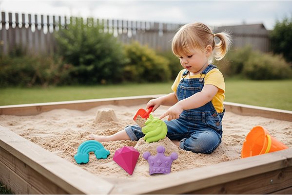 Adriatic Medium Fairy Tale Sand Moulds 4pcs 16cm sand set.
