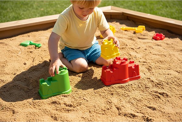 Adriatic Castle Moulds 3pcs sand set.