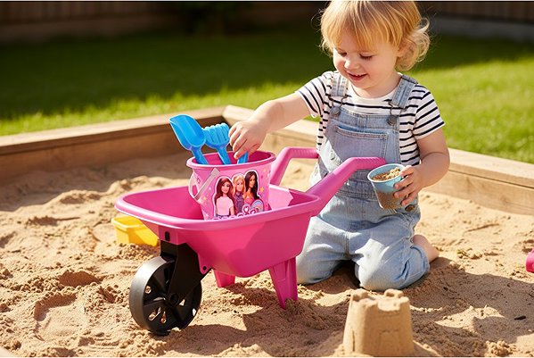 Adriatic Wheelbarrow Sand Set Barbie.