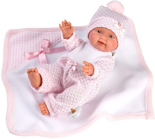 Oblečenie pre bábiky 2-dielne oblečenie pre bábiku bábätko New Born veľkosti 26 cm ...