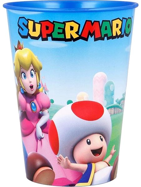 Kelímek na pití Kelímek Super Mario modrý 260ml ...