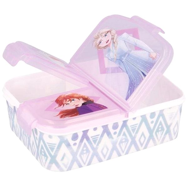 Lunch Box Kids snack box Frozen 2 - Elements Lateral view