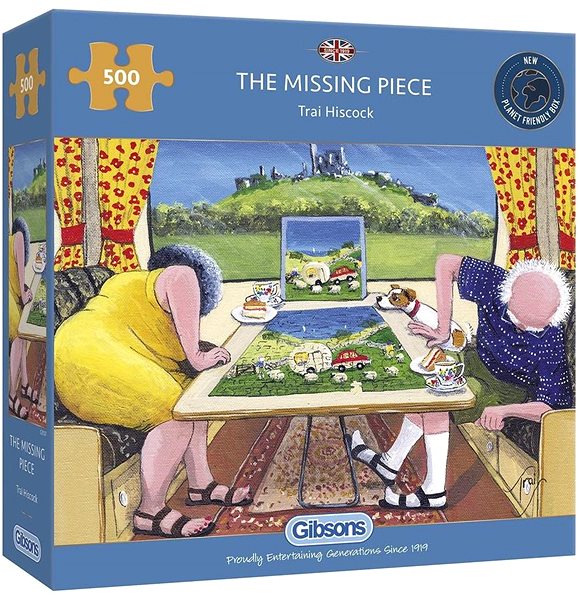 Puzzle Gibsons Puzzle Chybějící dílek 500 dílků ...