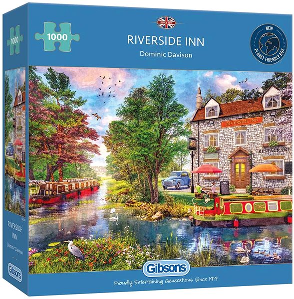 Puzzle Gibsons Puzzle Hotel Riverside Inn 1000 dílků ...