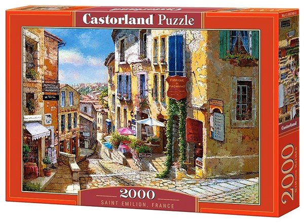 Puzzle Castorland Puzzle Saint Emilion, Francie 2000 dílků ...