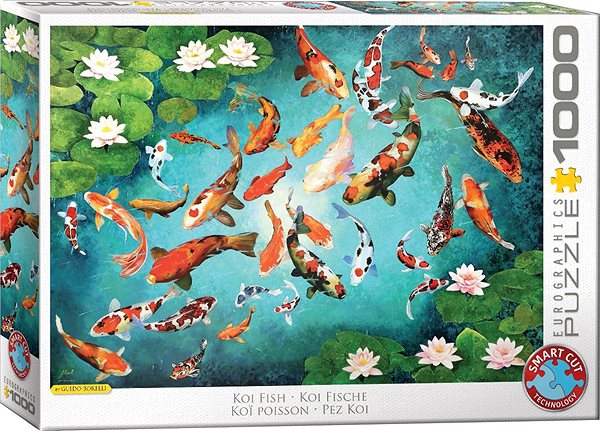 Eurographics Koi Carp 1000-piece puzzle.