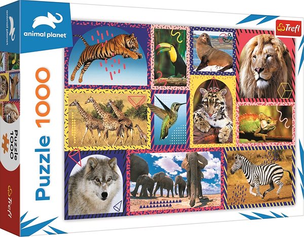 Puzzle Trefl Puzzle Animal Planet: Divoká príroda 1000 dielikov ...