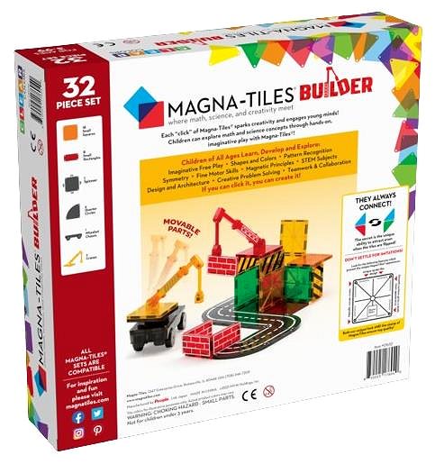 Építőjáték Magna-Tiles Builder 32 ...