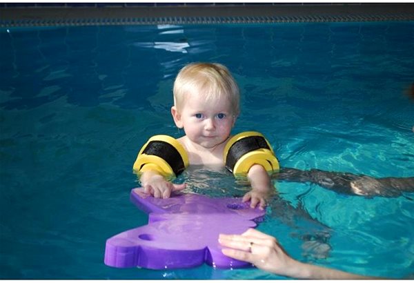 Swimming board Tutee Butterfly purple .