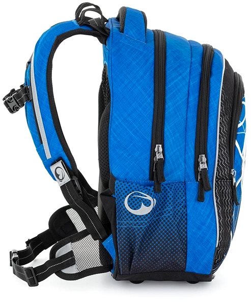 School backpack BAGMASTER LUMI 21 B school backpack - football .
