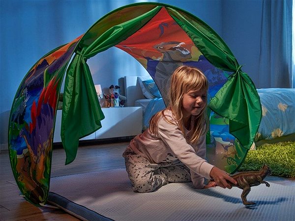 Detský stan Alum Stan nad posteľ – Dinosaurus Lifestyle