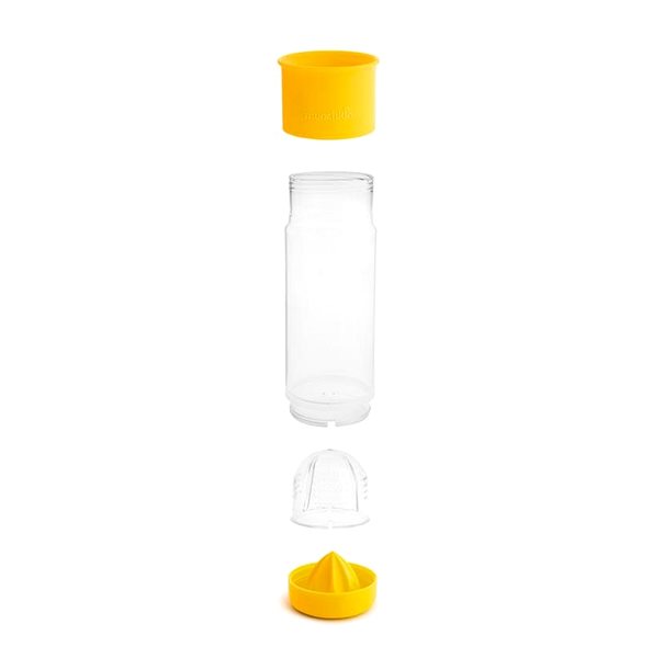 Dětský hrnek Munchkin Netekoucí hrnek s infuzérem 414 ml žlutý ...