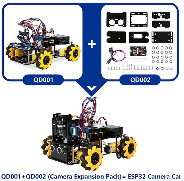 Acebott Camera Set QD002 for QD001 construction kit.