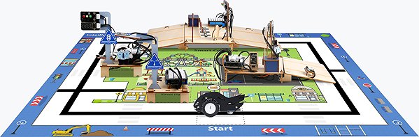 Building Set Acebott Education kit transport easy-plug Level 1 QE027 ...