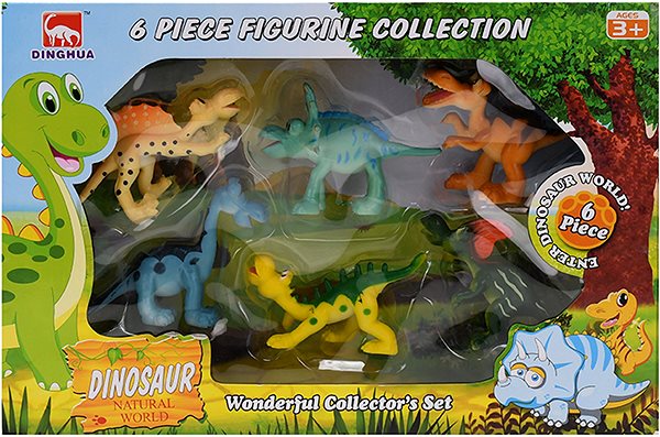 Figure Dinosaurs Packaging/box