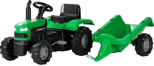Šliapací traktor Šliapací traktor s vozíkom ...