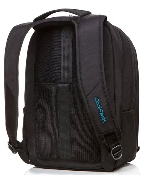 Laptop Backpack CoolPack Business Might - black Back page