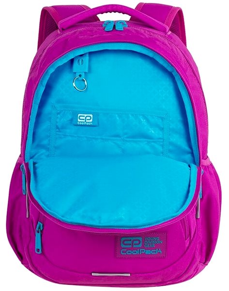 School Backpack CoolPack Dart XL Pink/Jade Features/technology