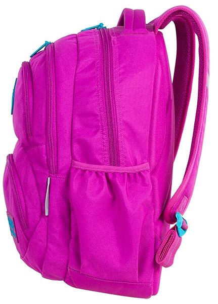 School Backpack CoolPack Dart XL Pink/Jade Lateral view