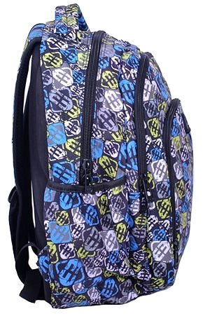 School Backpack CoolPack Strike Signs Lateral view