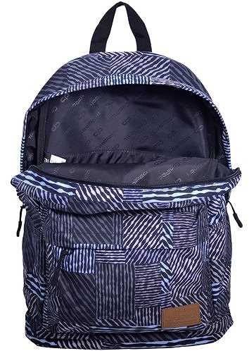 City Backpack COOLPACK Black Cross Monochromatic Features/technology