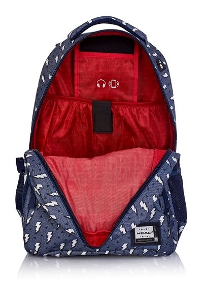 School Backpack Head Denim Flash HD-335 Features/technology