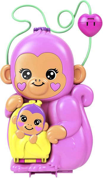 Kinder-Handtasche Polly Pocket PidiPocket-Handtasche - Affe ...