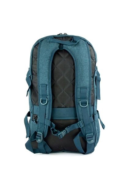 School Backpack Rucksack Only Free Blue Melange Back page