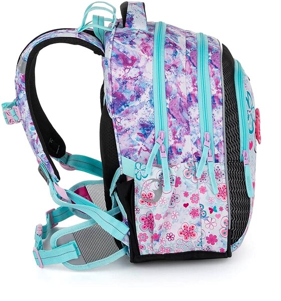 School backpack BAGMASTER LUMI 21 C school backpack - teddy bear .