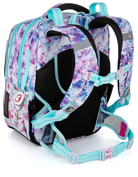 School backpack BAGMASTER LUMI 21 C school backpack - teddy bear .