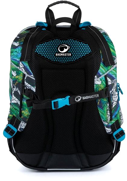 School backpack BAGMASTER NINY 21 A school backpack - robot .