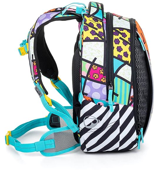 School backpack BAGMASTER VEGA 22 A school backpack - teddy bear .