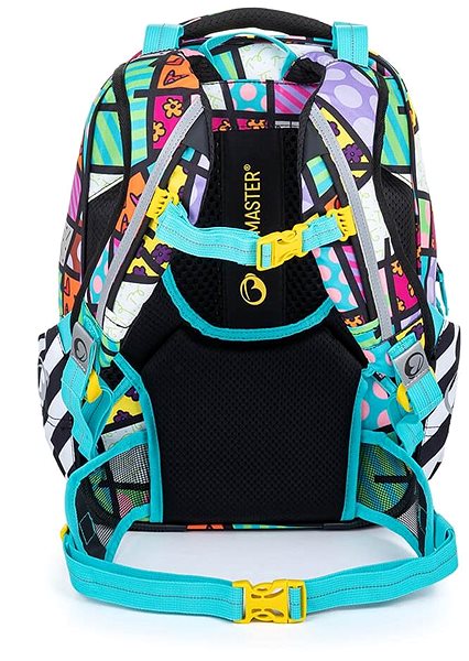 School backpack BAGMASTER VEGA 22 A school backpack - teddy bear .