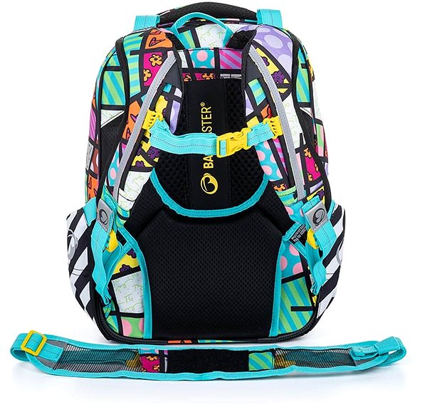 School backpack BAGMASTER VEGA 22 A school backpack - teddy bear .