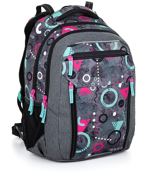 School backpack BAGMASTER PORTO 22 A school backpack - Memphis .