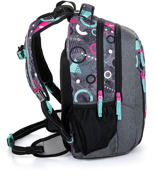 School backpack BAGMASTER PORTO 22 A school backpack - Memphis .